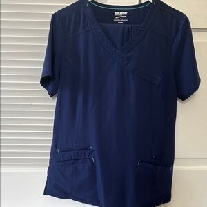 Scrubstar Women's Dark Blue Short Sleeve scrub top